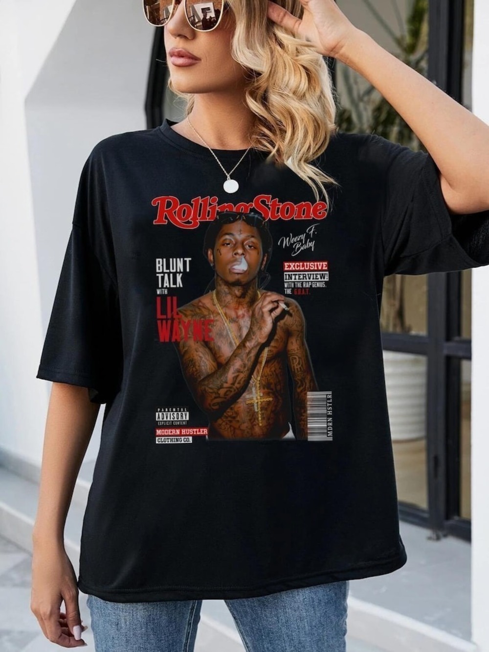 Lil Wayne Rolling Stone Unisex Shirt Lil Wayne Lil Wayne Shirt
